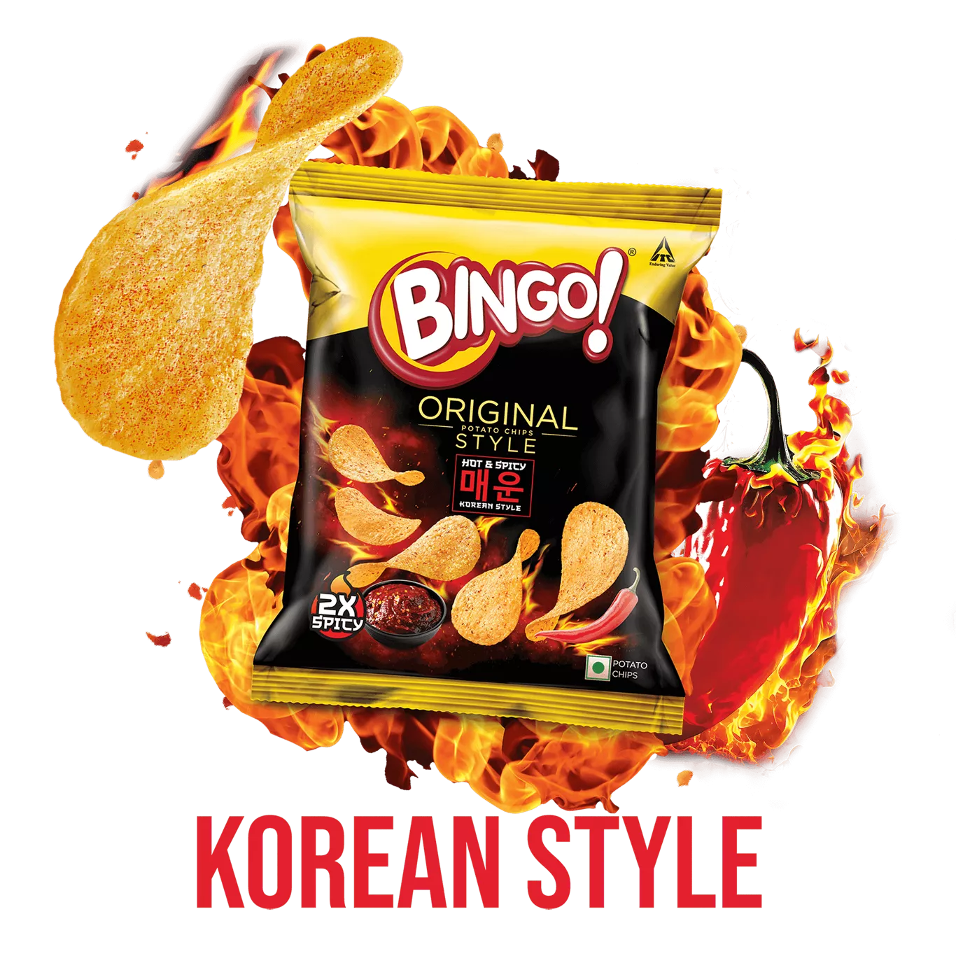 Original Style - Korean Style - Bingo Snacks